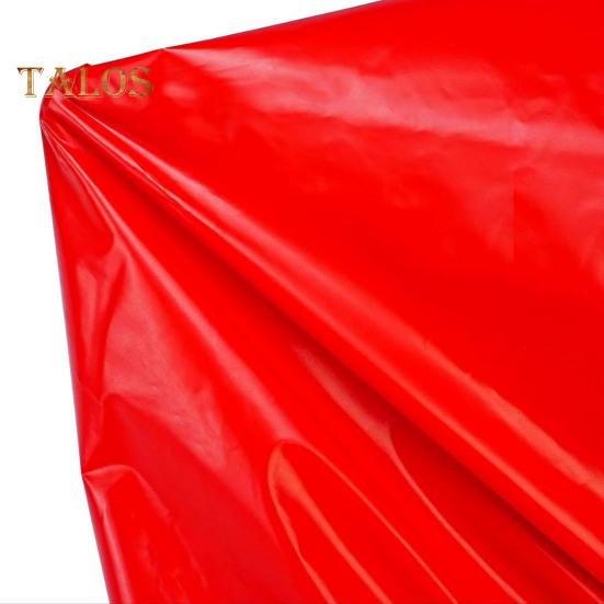 4Ft X 25Ft Red Plastic Mulch Gardening Mulch Film Red Grow Film Mulching Film for Vegetable Fields Strawberries Tomatoes Peppers