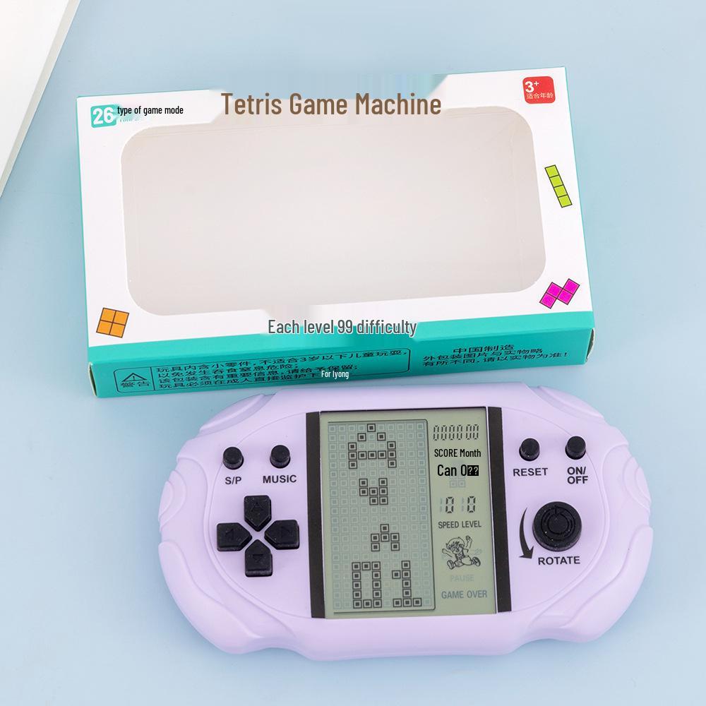 4,1-Zoll Russische Nostalgische Handheld-Spielekonsole