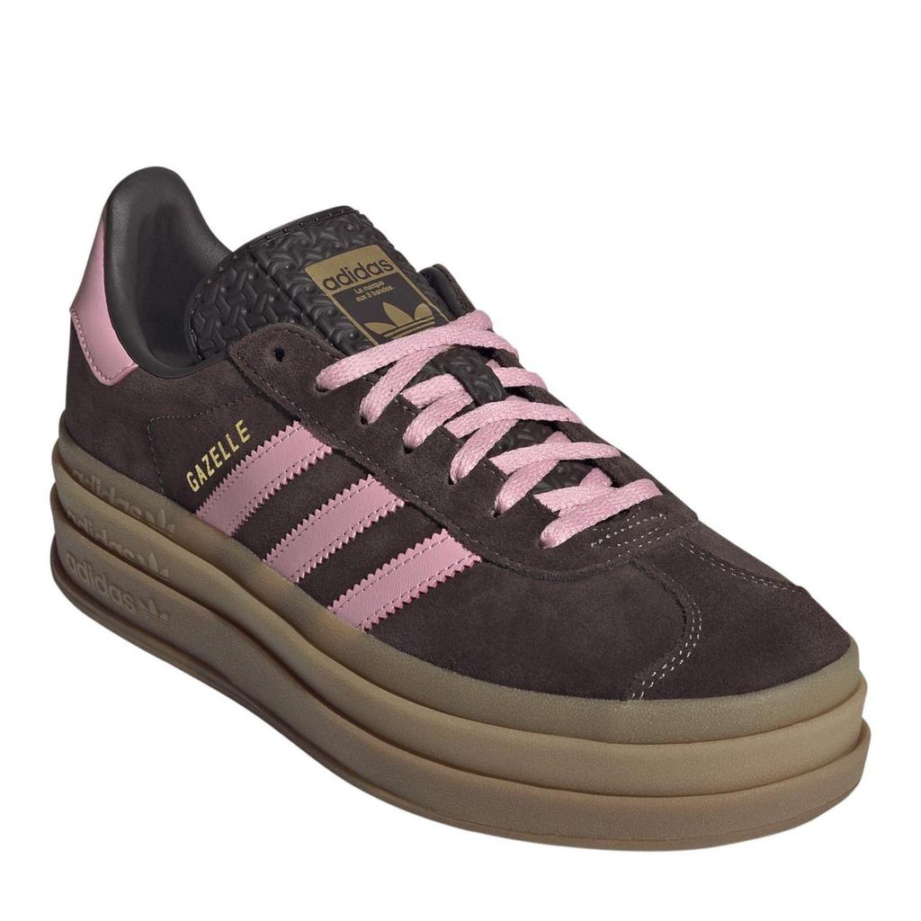 Adidas Womens/Ladies Gazelle Platform Suede Trainers
