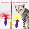 Woodpecker Toy for Cat Flexible Spring Fun and Intimate Pet Interaction