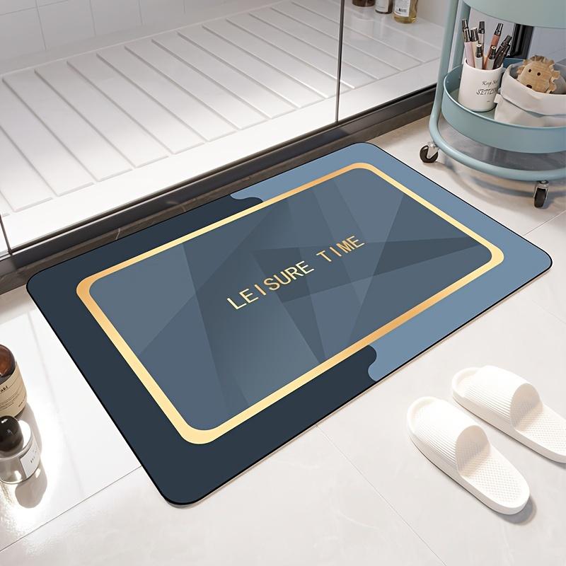 

Впитывающий воду коврик для пола у входа в ванную комнату, быстросохнущий мягкий коврик из диатомовой грязи, нескользящая подкладка, бытовой придверный коврик 30x40Diatomud