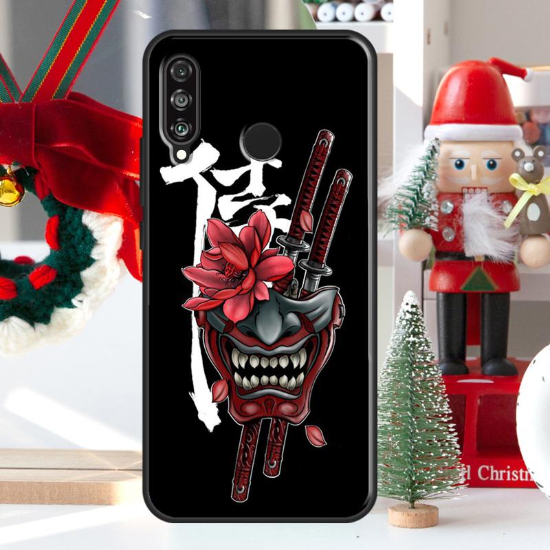 Japan Samurai Ninja Ronin For Huawei Nova 5T 9 10 SE 7i 8i 11i 12i Y73 Y72 Y61 Y91 Y60 Y70 Y90 P20 P40 P30 Lite Case