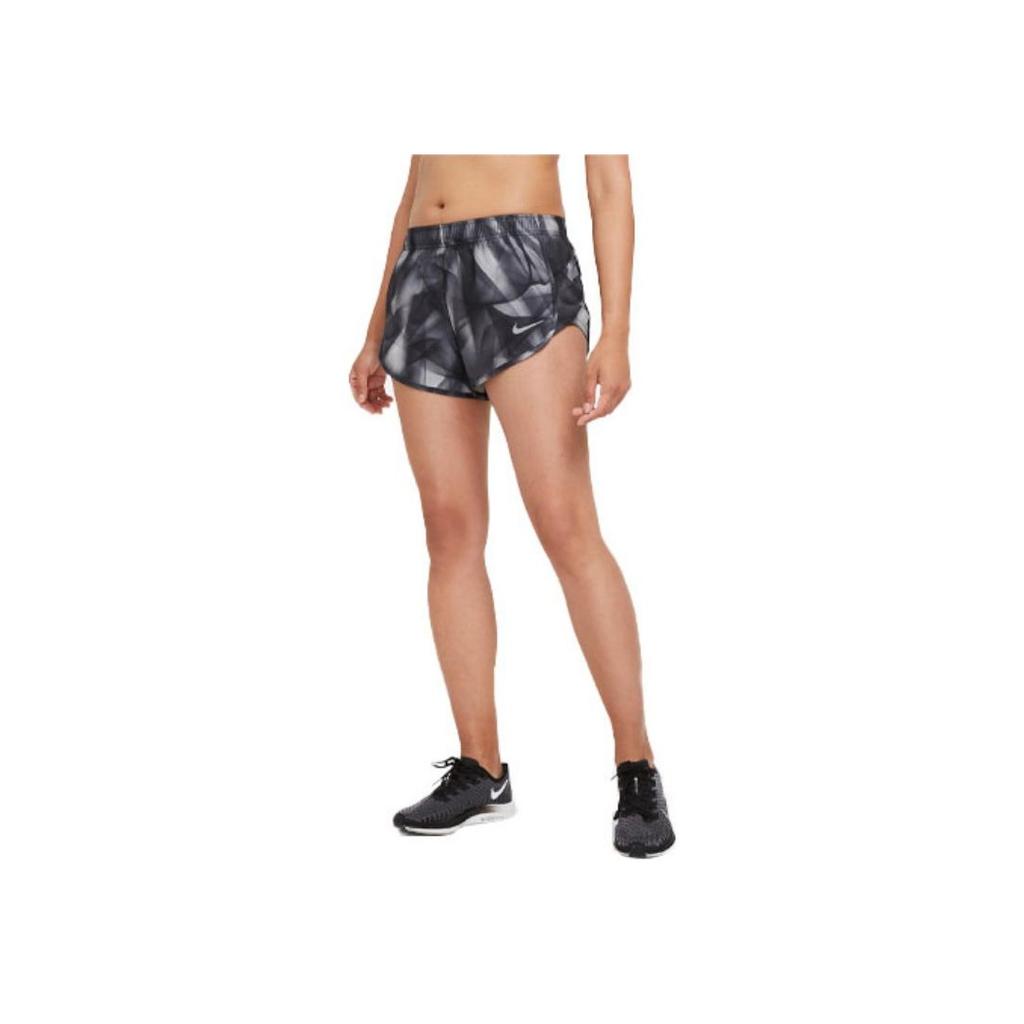 Nike Run Division Tempo Reflective Logo Shadow Print Woven Running Shorts Women Shorts Black DA1077-010
