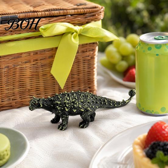 PLA Maisgabel Dinosauriergabel, mit langlebigen Griffen und Edelstahlstiften, Neuartige Hitzeschutzhalter, für Grill-Picknick-Partys Zinken