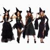 Outfit Womens Halloween Witch Cosplay Enchantress Costume Sleeveless Fancy Dress