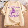 Unisexs Tshirt My Tummy Hurts But Im Being Really Brave About It Tshirts Funny Graphic Meme Racco Graphic T Shirts Unisex Clothes