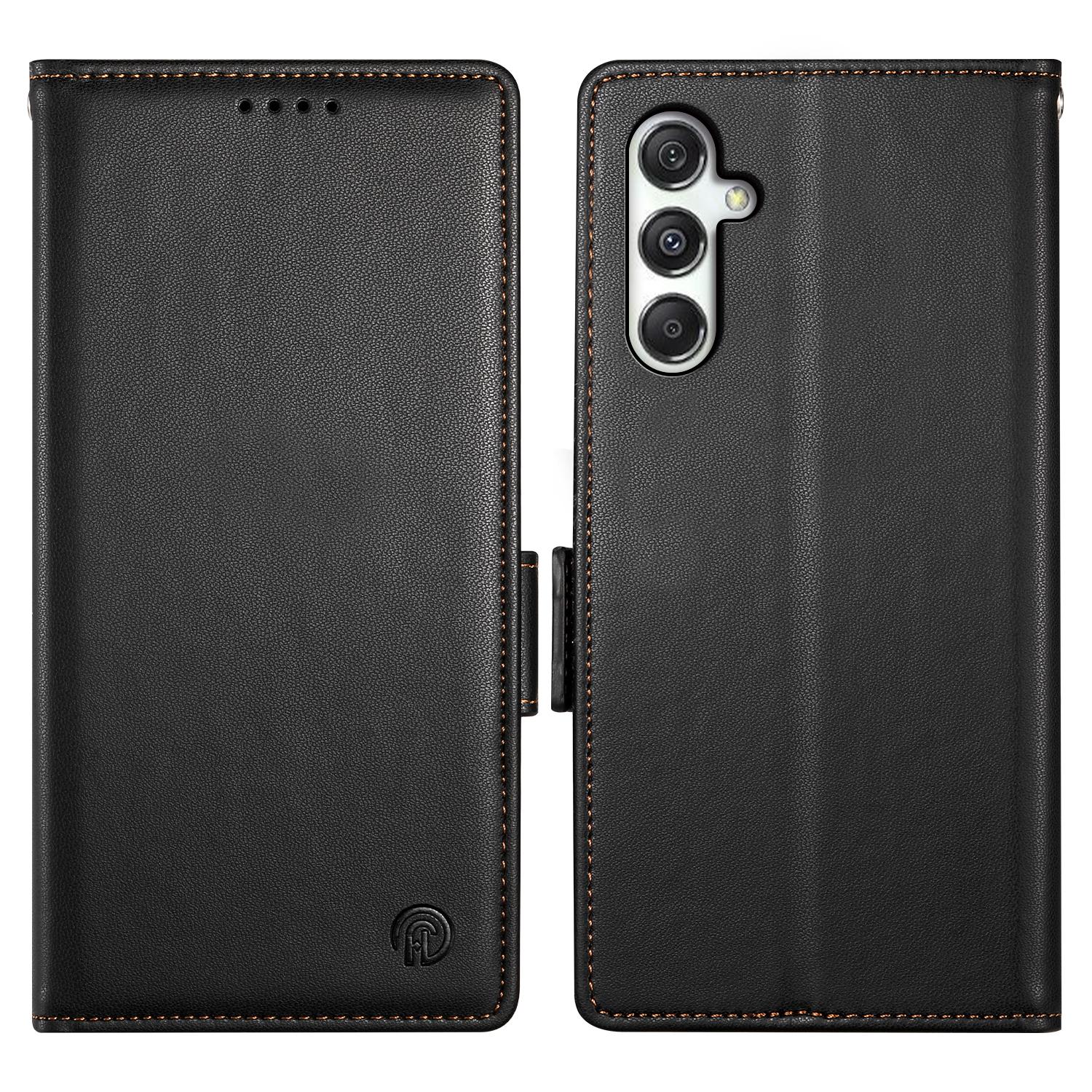 

DF-010 Чехол-подставка для Samsung Galaxy M35 5G, кошелек из искусственной кожи, чехол для телефона Black