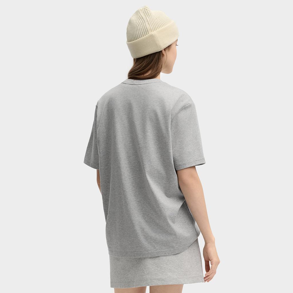 Fila Original King Bomb T-1911 Fashion Trendy Personality Breathable Comfortable Versatile Short Sleeve T-Shirt Men Tops Coconut-Latte F51M519106FMG