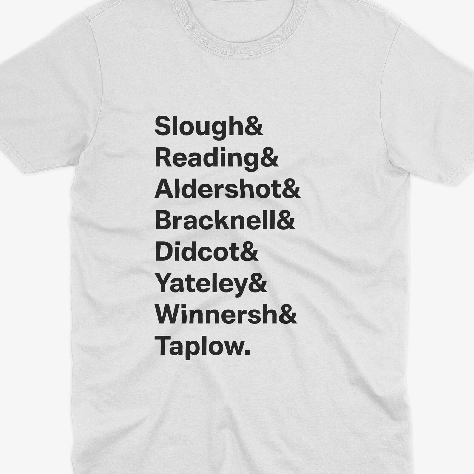 The Office UK T-Shirt, David Brent Places T-Shirt, The Office UK Inspired Funny Shirt, Ricky Gervais Humor, Karl Pilkington Fan 4XL
