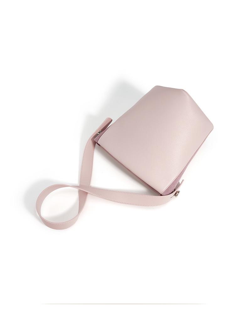 Soft Cowhide Shoulder Bag - Spring/Summer 2025 Minimalist Underarm Bucket Bag for Women