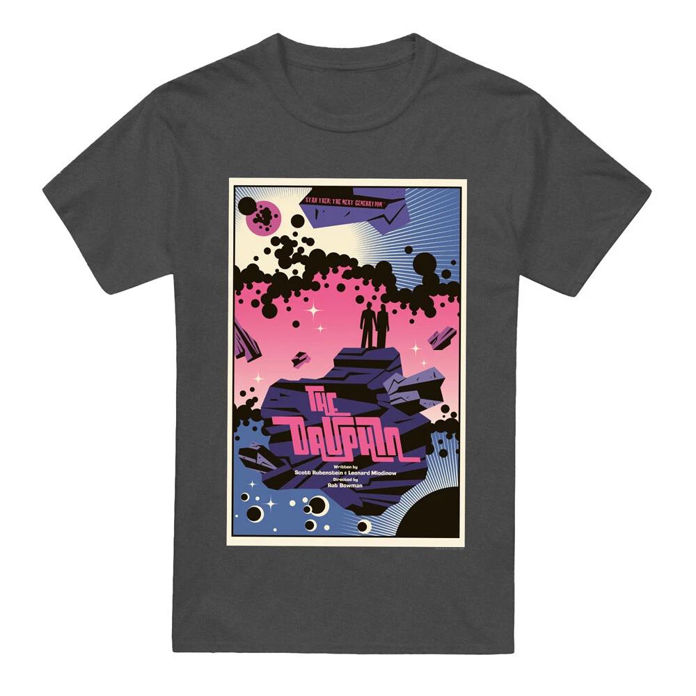 

Star Trek TNG Season 2 Episode 10 100% Cotton T-shirt Mens Tees Top S-2XL, Charcoal L