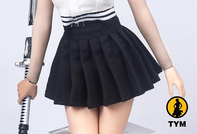 Hobby Toy Scale Figure Compatible with TBLeague Body TYM151CD Sexy Beautiful JK High School Girl Shot Skirt Not [TOYBARJAPAN] 1/6 (Body Included) (D