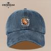 pc CAPYBARA RELAX Pattern Baseball Cap with a Vintage Print Perfect for Comfortable Breathable And Lightweight Suitable fo