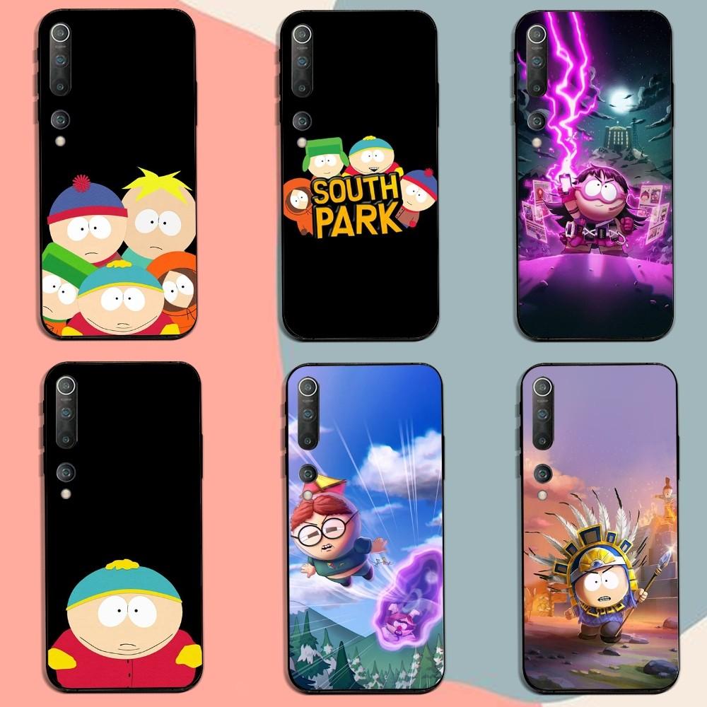 Cartoon-S-Souths-P-Park Phone Case For Xiaomi 11 Redmi Note 11 5G 8T 9A 9 10T Note8Pro Note9 12SUltra Black Case
