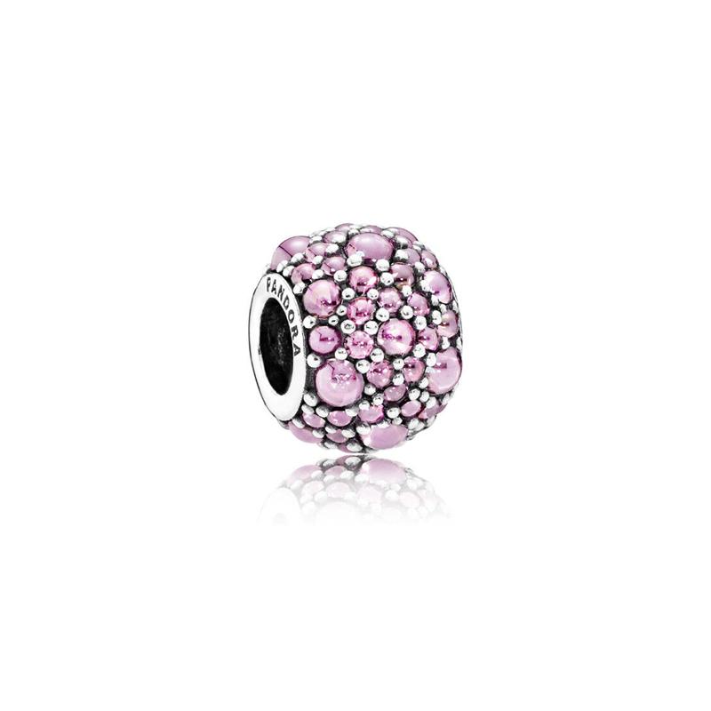 Pandora Sparkling Water Drop Charm - Jewelry Accessories Women s Purple 791755PCZ