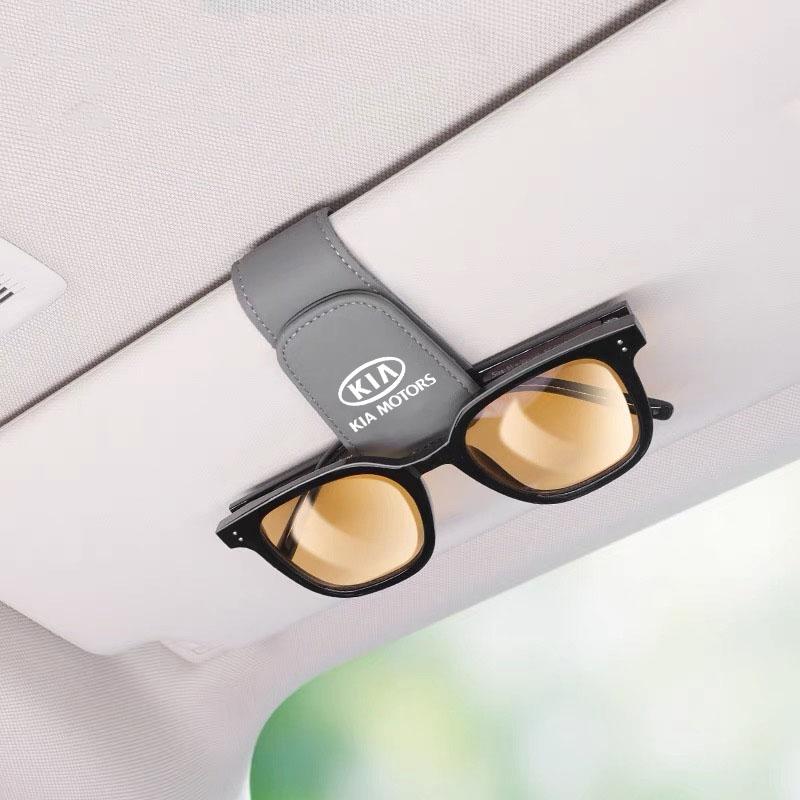 Car Glasses Clip Sun Visor Hanger Clip Ticket Card Clips For Kia Sportage Cerato Optima K2 K3 K4 K5 Rio Picanto Soul Accessories