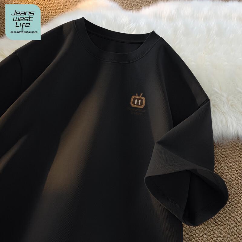 JEANSWEST LIFE Men s Cotton Short Sleeve Printed T-Shirt M