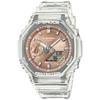 [Casio] G-Shock Watch [Domestic Genuine Product] BRIGHT METALLIC DIAL GA-2100BM-7A5JF Men's Clear
