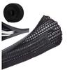 HORJIA Kabelaufbewahrungshülle [Originalprodukt] Geflochtene Kabelhülle, Gesamtlänge 3 m, Innendurchmesser 13 mm, Verdrahtungsabdeckung, Kabelabdeckung, Magic Band-Bindung