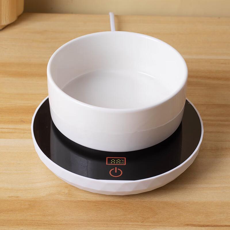 Qi e Pet Constant Temperature Water Dispenser with Ceramic Bowl