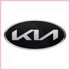 1 Pezzo Adesivo Decorazione Volante Auto Distintivo Emblema Centrale Volante ABS Per Kia Rio Ceed Sportage Cerato Soul Sorento K2 K5 k6 K7 K8 Flip