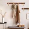 Wall Wall Storage Coat and Hat Clothes Hooks, Hanger, Hooks, Wall-Mounted Hook, Hook, Organization, Entryway, Bathroom, 4-Hook