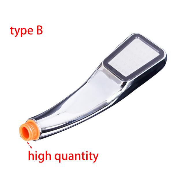 300 Holes Shower Head Pressurized Bath Water Saving High Pressure Showers for Bathroom Square Showerhead Spray Nozzle