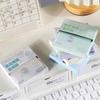 Translucent Memo Pad Paper Pull Out Design Message Stickers Label Sticker  Office School Stationery