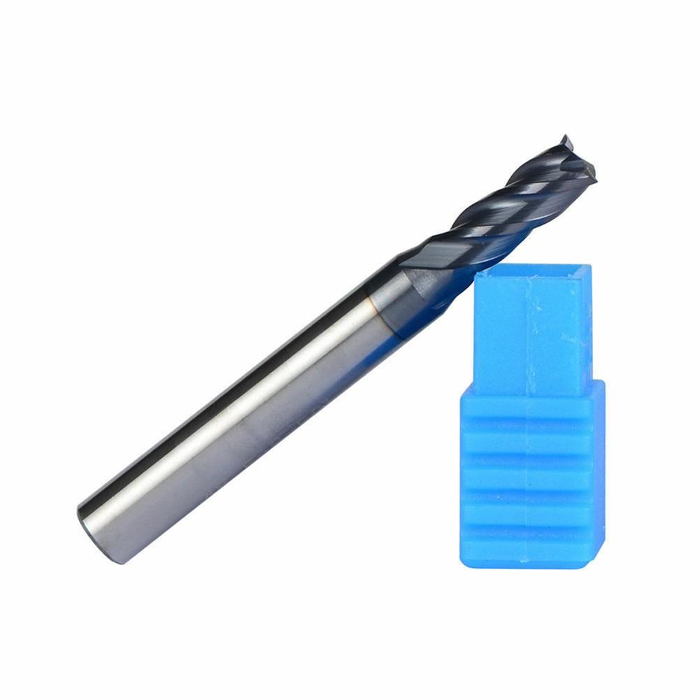 5ks HRC45 4mmx50mm 4břitá stopka Wolframový CNC karbidový frézovací nástroj