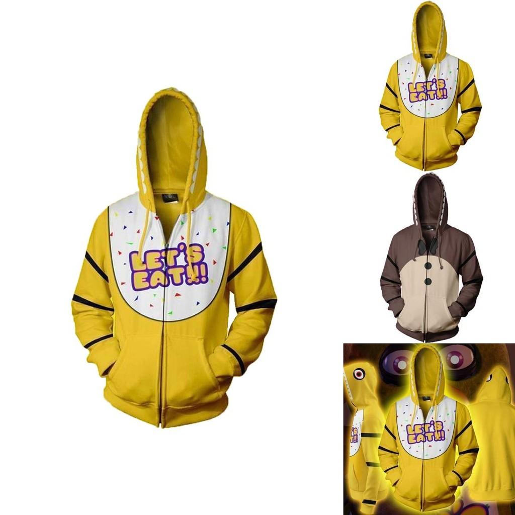 Premium Five Nights At Freddy's Fnaf Cosplay Costume Hoodie With Vibrant Pattern