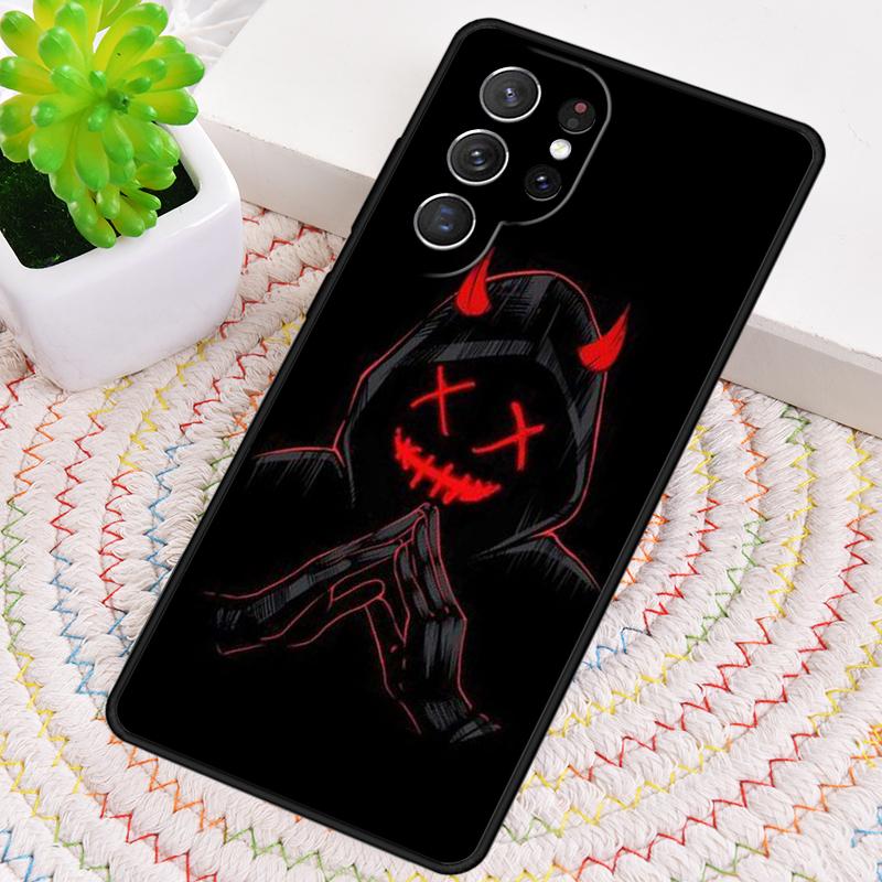 Devil Bad Boy Anime Phone Case for Samsung Galaxy note 10 pro S26 Ultra S23 S24 FE S25 S21 S22 PLUS shockproof Cove