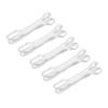 5pcs Elastic Nose Bandage High Absorption Capacity External Nasal Bandage Dressing Holder for Post Surgery Recovery White