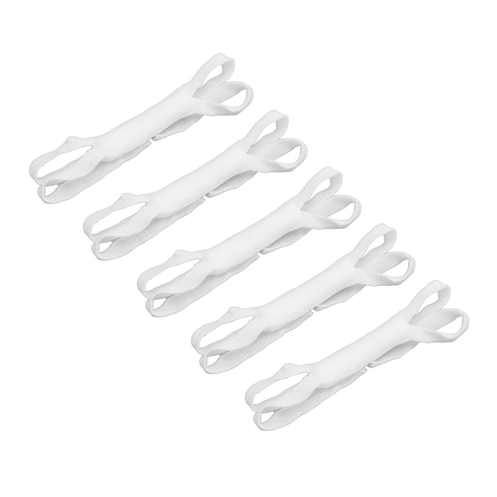5pcs Elastic Nose Bandage High Absorption Capacity External Nasal Bandage Dressing Holder for Post Surgery Recovery White