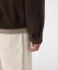 Musinsa Standard Wool Blend Minimal Blouson Jacket [Baroque Brown]