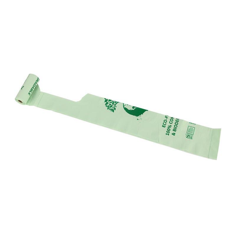 Corn Starch Pet Vest Handheld Poop Bags - PLA Compostable Garbage Bags