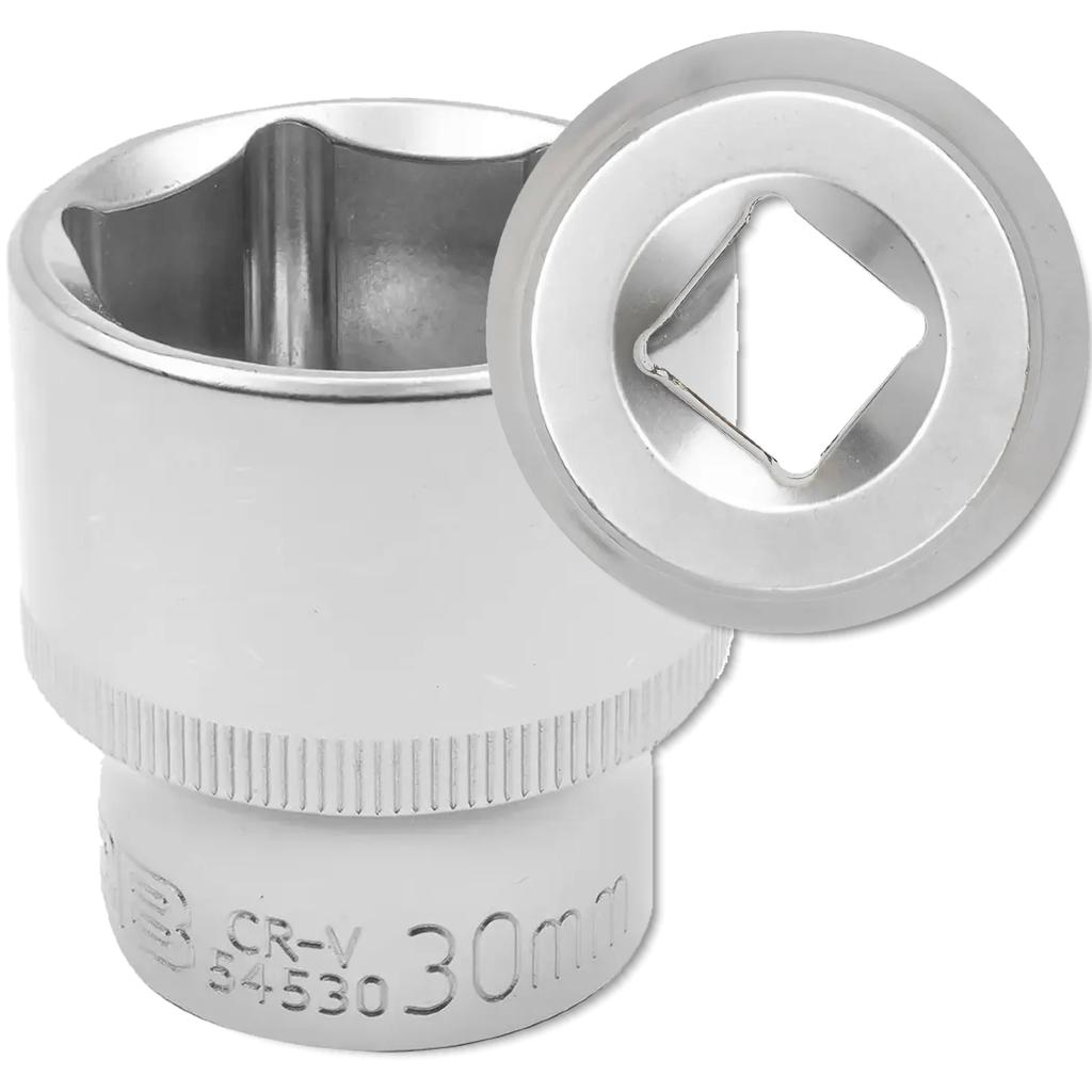 JCB Socket 1/2" 30mm 6-point Cr-V