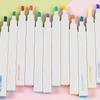 6pcs Light Color Highlighter Pen Set Soft Brush Art Marker Liner for Drawing Painting Office School