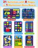 Busy Board Montessori Toys for Toddler Boy Birthday Gifts, Busy Book Sensory Learning Toys for Toddlers