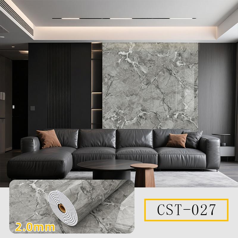Roll-up Fliesenaufkleber Tapete Selbstklebend Wasserdichte Tapete Verdickter Marmor Verdickte Rolle Dekorative Wandaufkleber