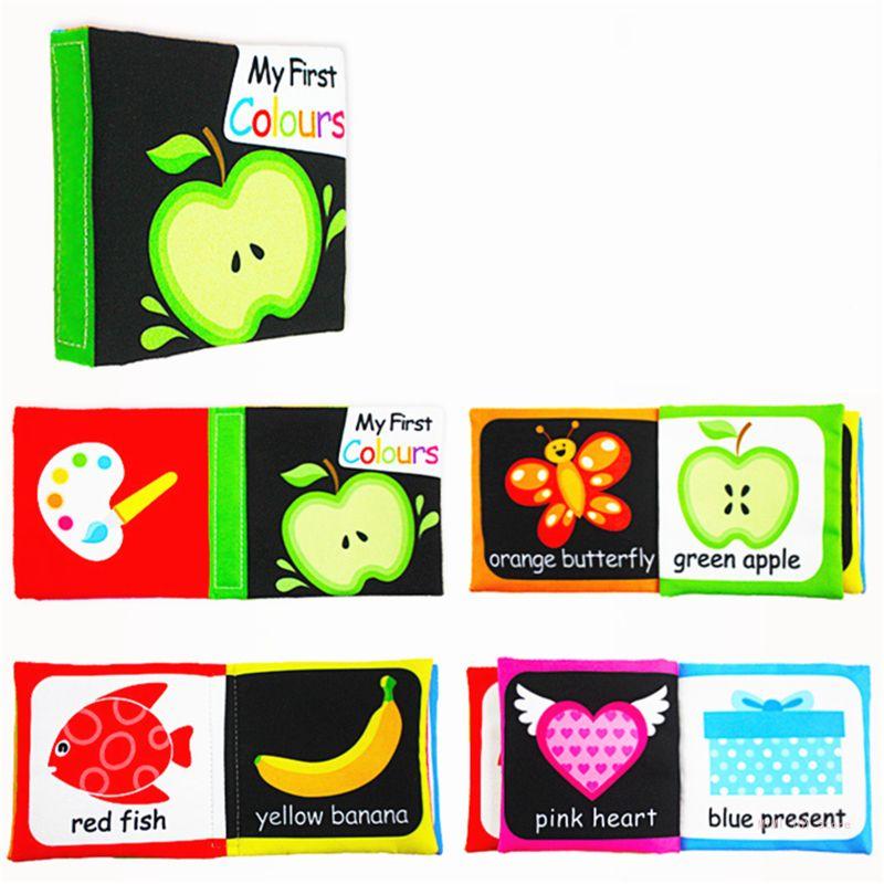 Baby Cloth Book Sensory Toy Activity Center Preschool Teaching Interactive Toy
