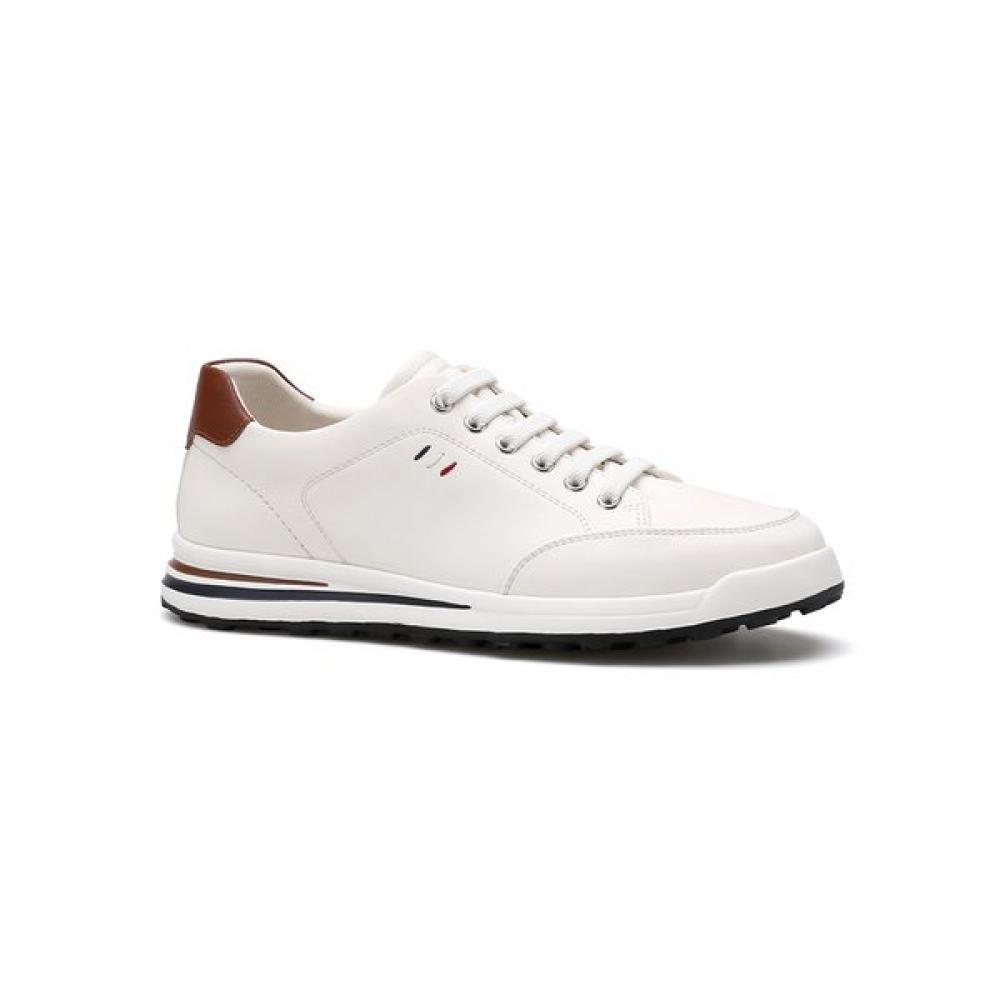 Thommcan Herre S Komfort Hverdagssneakers Spenner 01 Hvit 9tmbu16S9S