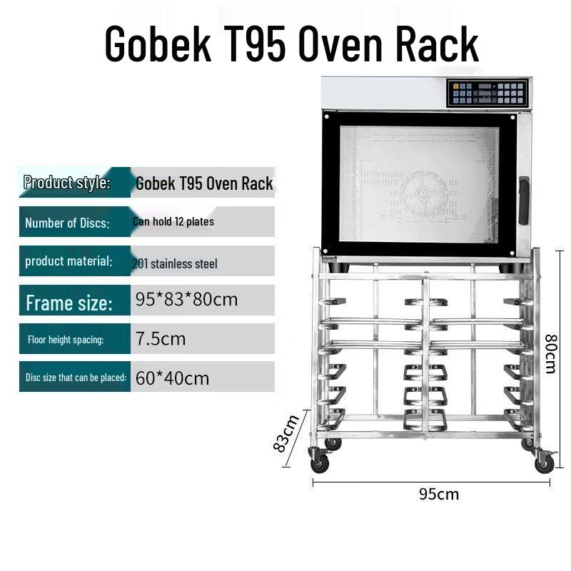 Commercial Stainless Steel Baking Tray Rack Trolley
