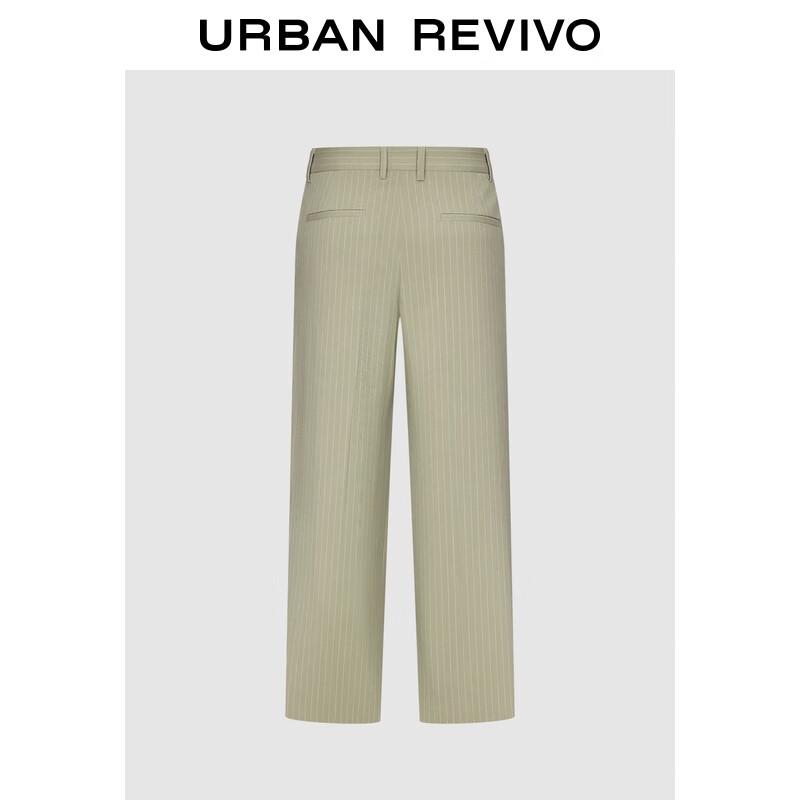 UR Men s Fine Stripe Pleated Straight Trousers 29