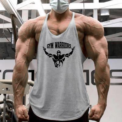 Mens Sports Sleeveless Shirt Professional Gym Vest with Narrow Straps for Training Running Workout