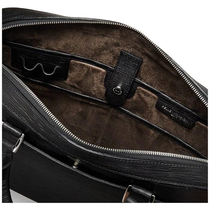 PELLE MORBIDA Briefcase A4 (1 Compartment) CA208 Black