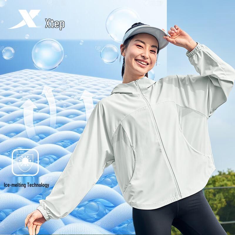 XTEP Women s UPF 50+ Cooling Sun Protection Outdoor Jacket M (165)