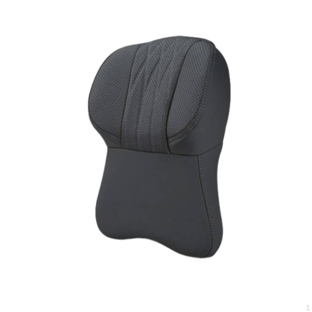 Car Neck Pillow, Viscoelastic Foam Headrest, Universal for Luxury Cars Mercedes Volkswagen