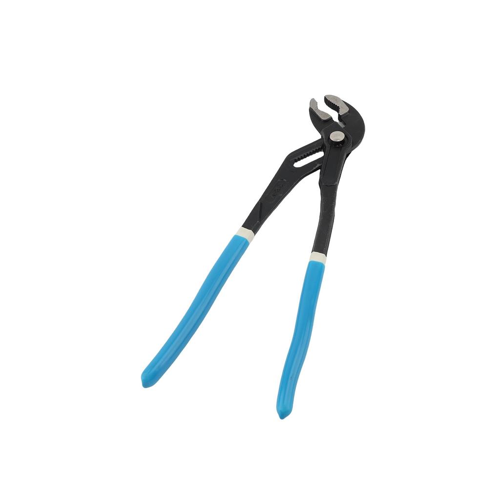 3Pcs Water Pump Pliers Set Carbon Steel Adjustable Universal Pliers Wrench with Groove Sliding Joint Blue White Handle