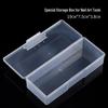 Portable Nail Art Storage Box: Large Capacity for Tools, Files, Buffers, Cuticle Nippers, Polish, and Decorations