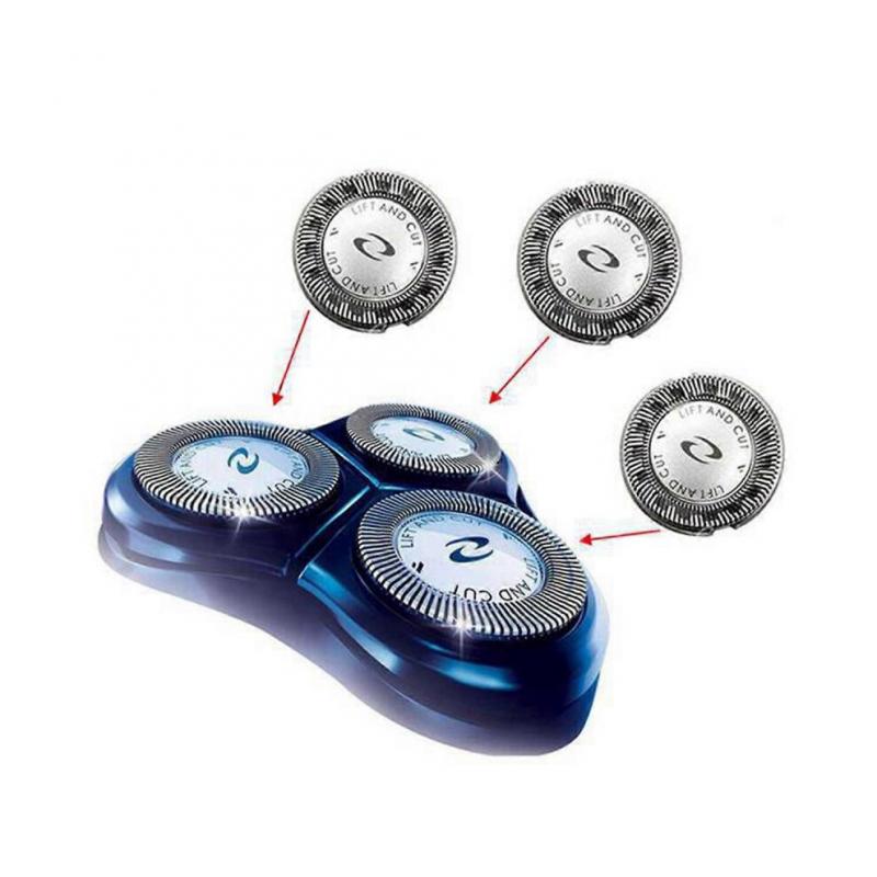 3Pcs Replacement Shaver Head for Philips Norelco HQ3 HQ4 HQ55 HQ56 HQ6900 HQ6868 HQ5812 HQ6874 Razor
